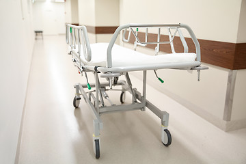 Image showing hospital gurney or stretcher at emergency room