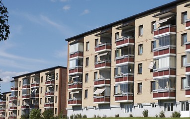 Image showing Block of flats.