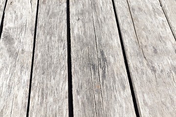 Image showing old wooden floor