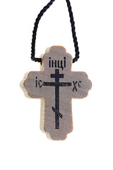 Image showing wooden pectoral cross