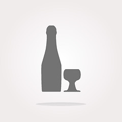 Image showing bottle icon vector, bottle icon , bottle icon picture, bottle icon flat, bottle icon, bottle web icon, bottle icon art, bottle icon drawing, bottle icon, bottle icon jpg, bottle icon object