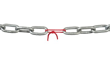 Image showing Broken Chain, the Weakest Link