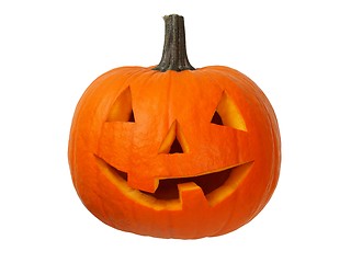 Image showing Isolated pumpkin
