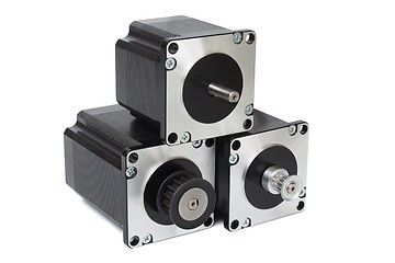 Image showing Stepping motors