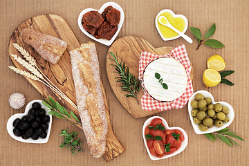 Image showing Summer Picnic Food