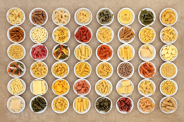 Image showing Dried Food Pasta Sampler