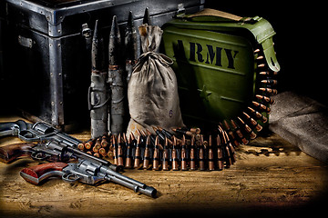 Image showing Military Still Life