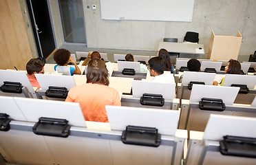 Image showing international students at university lecture hall