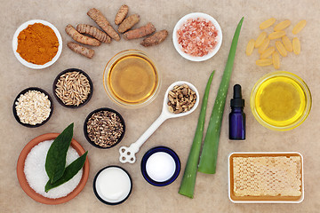 Image showing Skincare Ingredients to Soothe Psoriasis