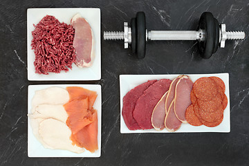 Image showing High Protein Food for Body Builders