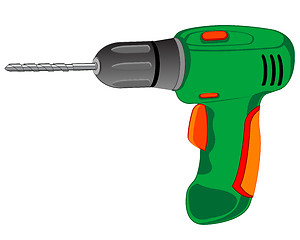 Image showing Tools drill electric