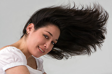 Image showing Wild hair