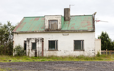 Image showing Old abandoned house - Iceland