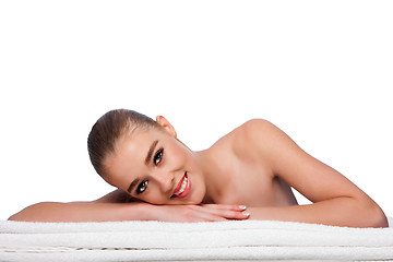 Image showing Beauty woman at Spa