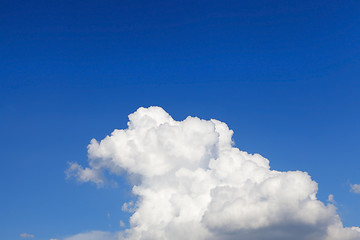 Image showing cumulus clouds in the sky