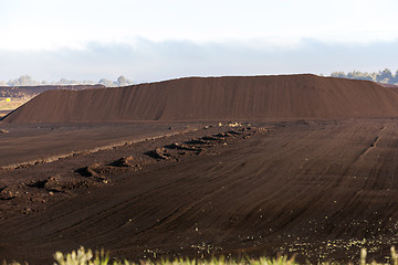 Image showing extraction of peat