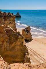 Image showing Praia da Rocha in Portimao, Algarve