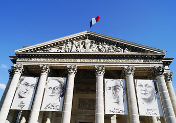 Image showing Pantheon mausoleum in Paris