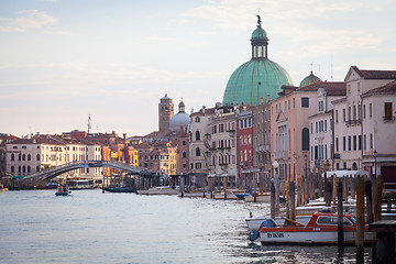 Image showing Venice canal view