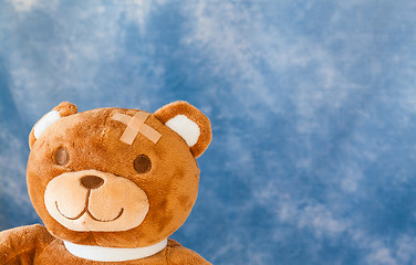 Image showing Injured Teddy Bear