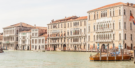 Image showing Iconic view of Venice Canal Grande