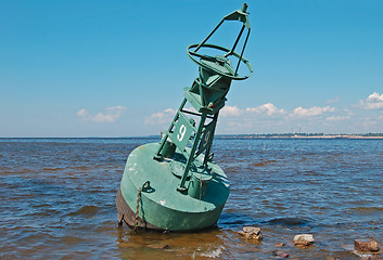 Image showing buyo at the sea shore