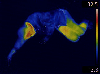 Image showing Infrared Human Body