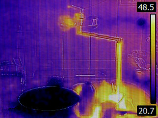 Image showing Tube Thermal Imaging