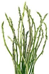 Image showing Asparagus Bunch Cutout
