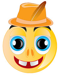 Image showing Smile in hat