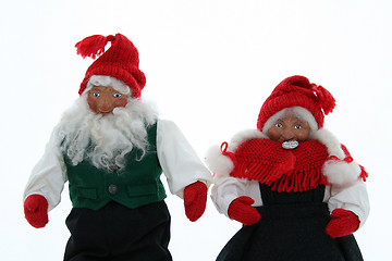 Image showing Santa Puppets