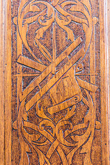 Image showing Freemasonry door entrance detail