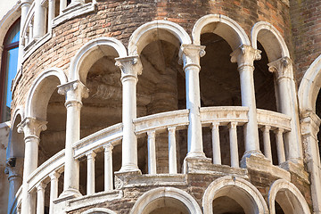 Image showing Bovolo staircase in Venice