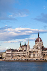 Image showing Budapest parliament view