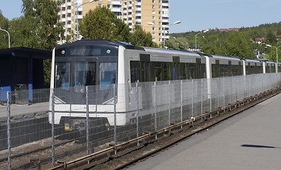 Image showing Norwegian subway. May 2008