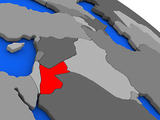 Image showing Jordan in red