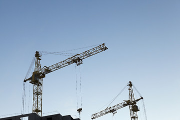 Image showing construction of a new home