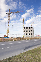 Image showing construction of a new home