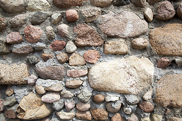 Image showing part of a stone wall