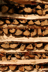 Image showing Woodpile