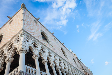 Image showing Venice, Italy - Palazzo Ducale detail