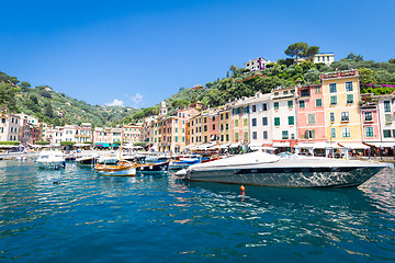 Image showing Portofino, Italy - Summer 2016 - view from the sea