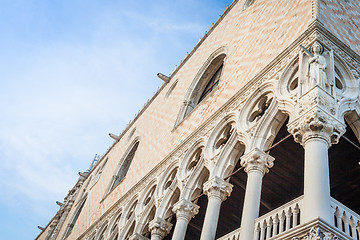 Image showing Venice, Italy - Palazzo Ducale detail
