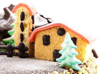 Image showing Christmas Cake