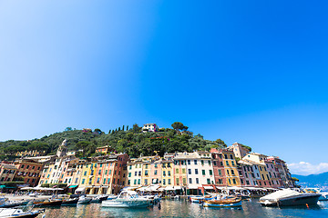 Image showing Portofino, Italy - Summer 2016 - view from the sea