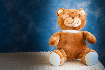 Image showing Injured Teddy Bear