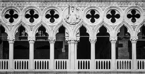 Image showing Venice, Italy - Palazzo Ducale detail