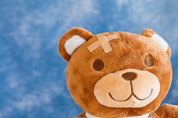 Image showing Injured Teddy Bear