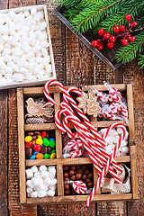 Image showing christmas candy