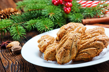 Image showing christmas cookies